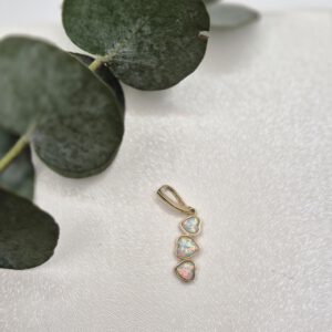 Herz/Opal Anhänger